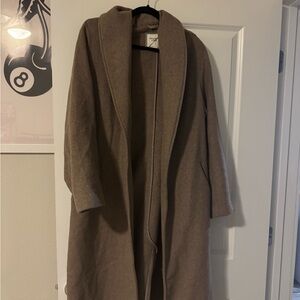 Abercrombie & Fitch Beige Long Coat